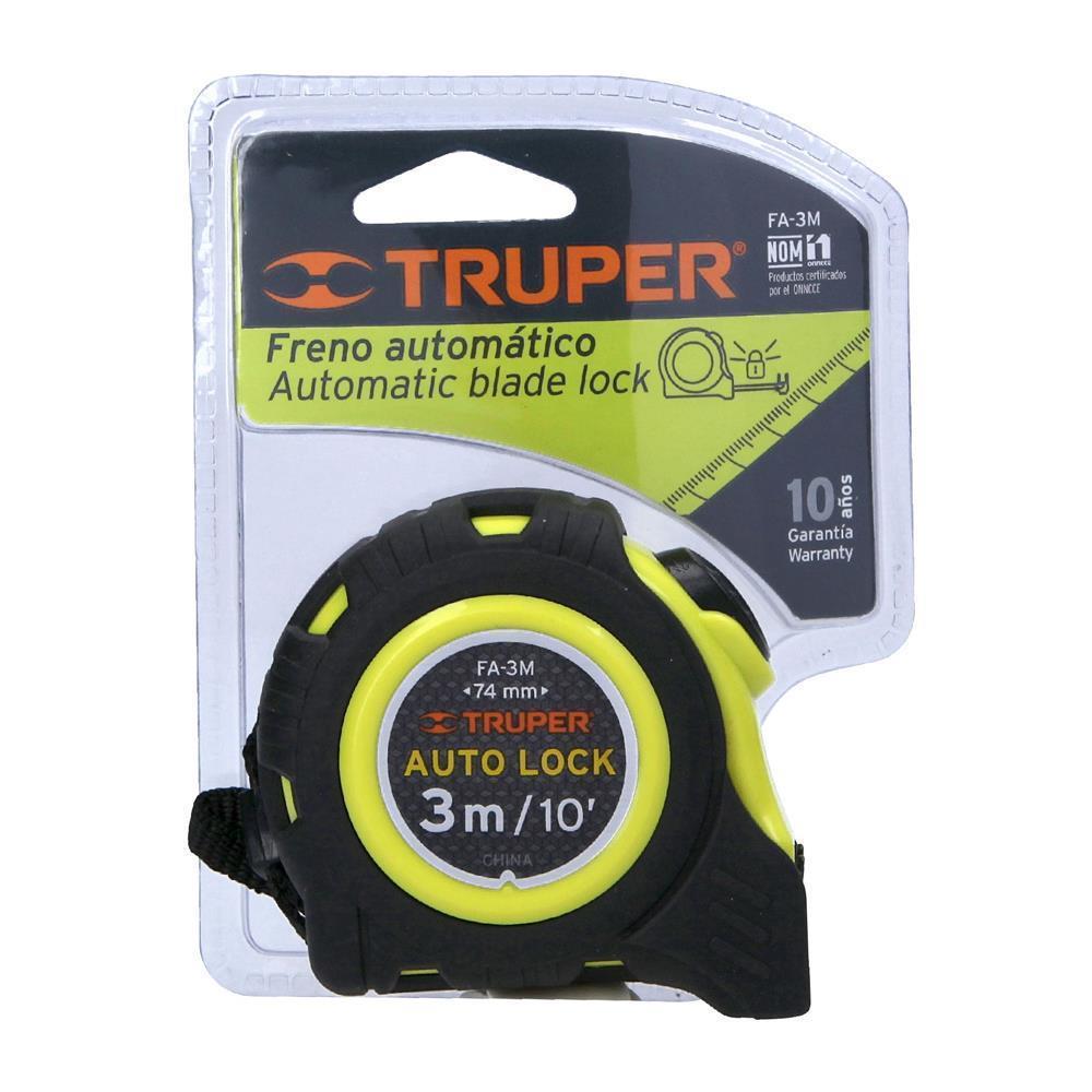 Cinta Metrica 3M Auto-Lock Contra Impacto Truper 10746