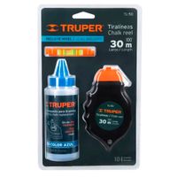 Tiralíneas Plástico 30M/100 Pies con Gis Truper TL-50 18574