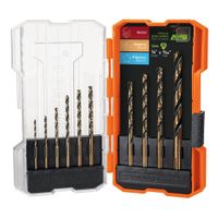 Set de 10 Brocas HSS Split Point Truper 11399