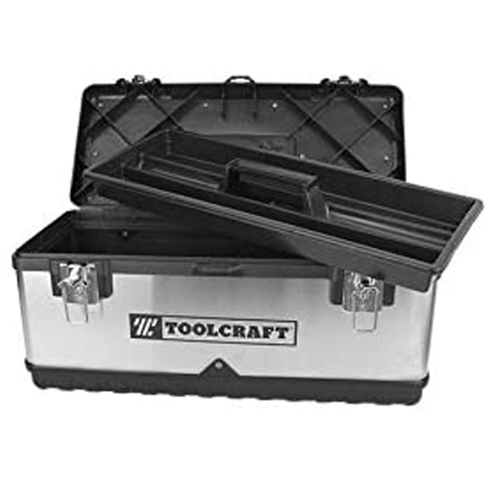Caja de herramientas metálica con estructura plástica 20"" TC4044 Toolcraft