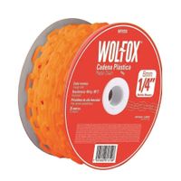 Cadena Plastica Naranja 1/4"" 25m Wolfox WF9356