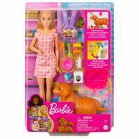 Muñeca Barbie Cachorros Recién Nacidos Hck75