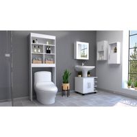 Botiquin Bath 47-B + Optimizadores Lavamanos 55 + Baño 20 + Auxiliar X2 - Blanco