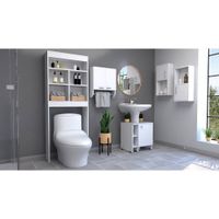 Botiquin Bath 28 + Optimizadores Lavamanos 47-A + Baño 20 + Auxiliar X2 - Blanco