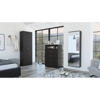 Combo Dreams 8 Closet + Comoda + Zapatero - Wengue