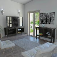 Rack Tv65 + Arrimo Essential - Wengue