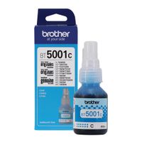 Botella de tinta Brother BT5001C cyan rinde 5000 páginas
