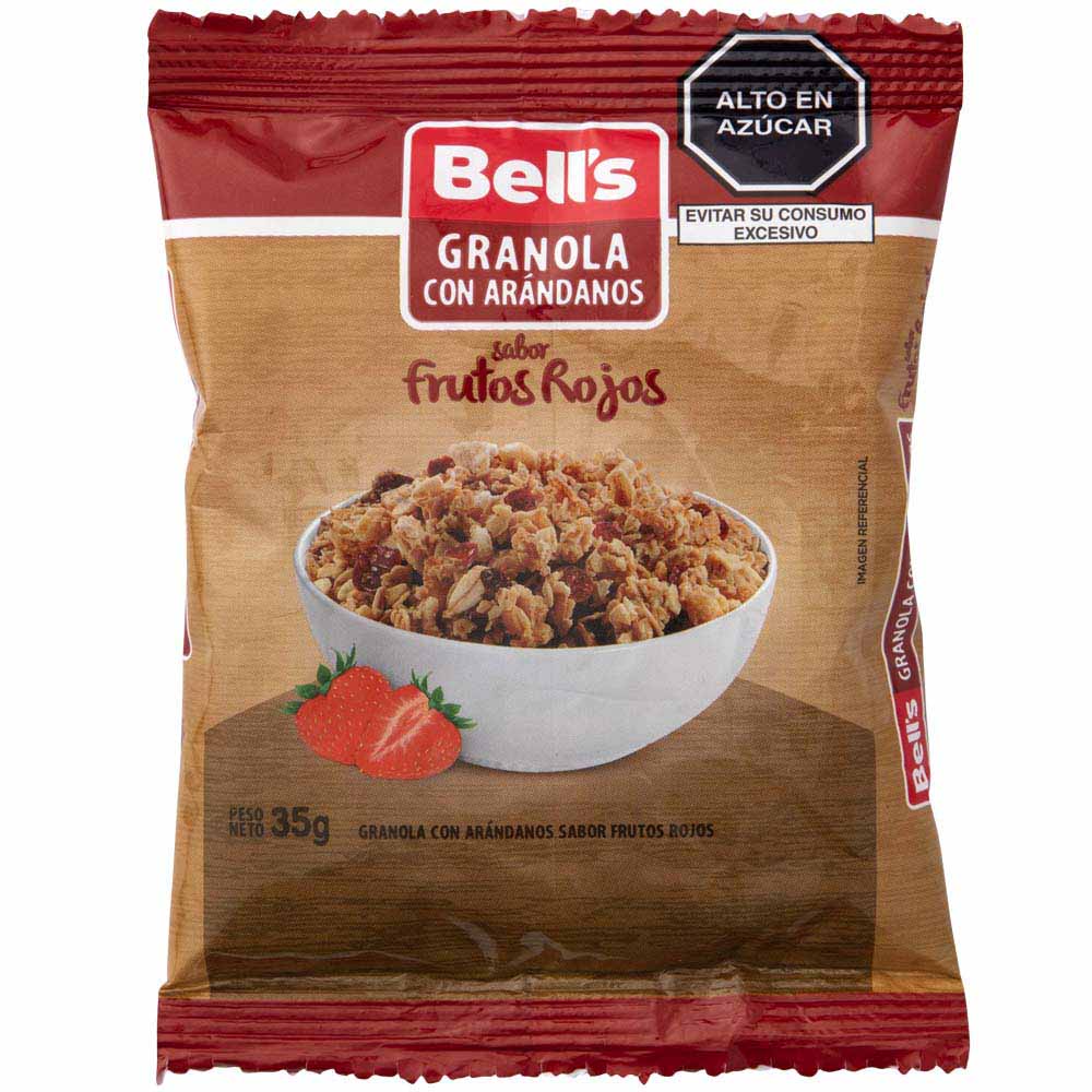 Granola con Arándonos BELL'S Doypack 35g