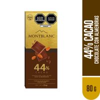 Chocolate en Tableta MONTBLANC Almendras Caja 80g