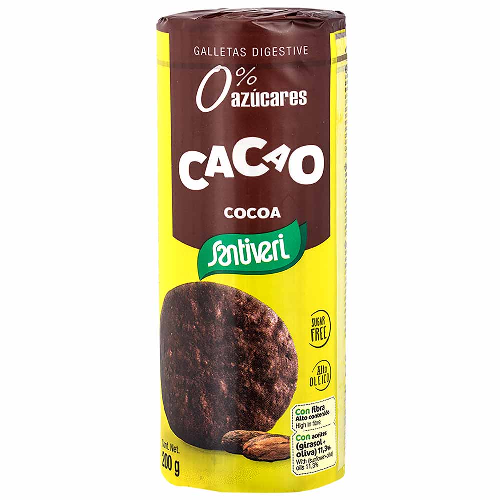Galletas de Cacao SANTIVERI Envase 200g