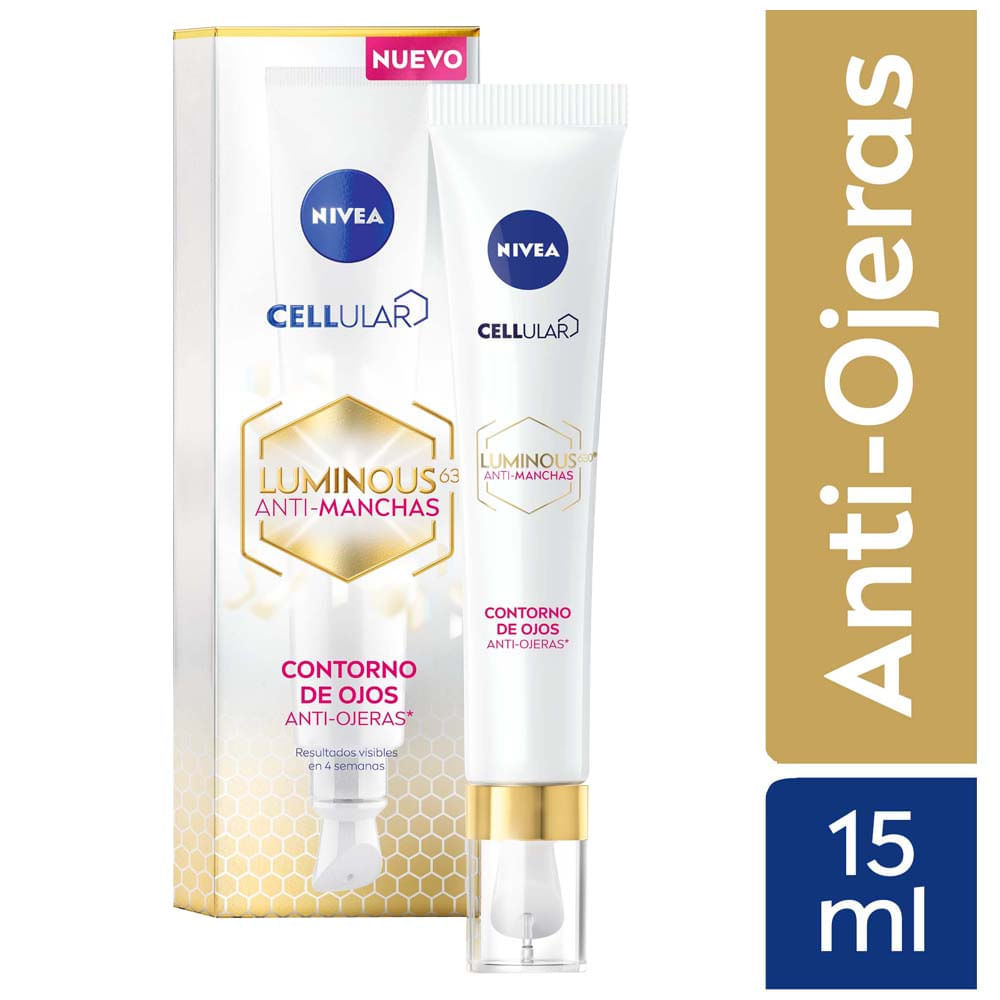 Crema Luminous Contorno de Ojos NIVEA Tubo 15ml