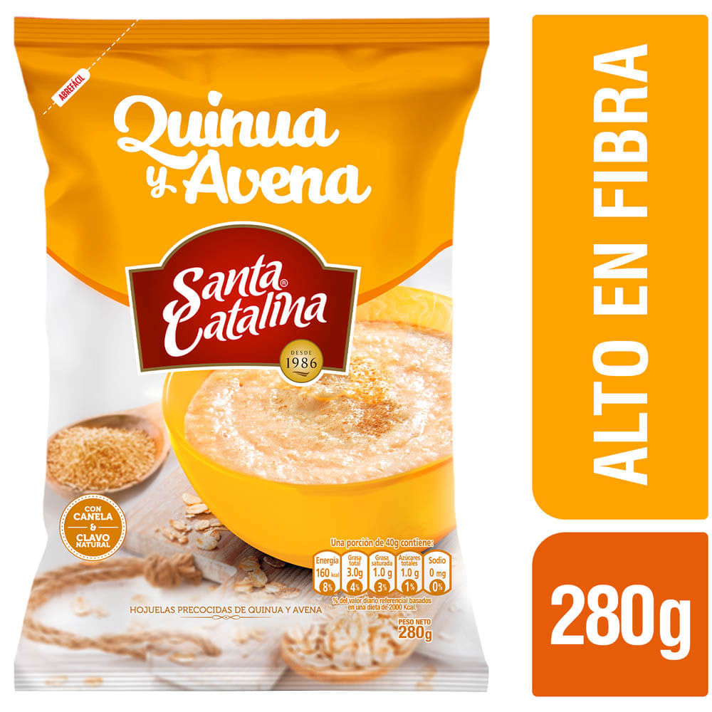 Avena SANTA CATALINA con Quinua Bolsa 280g