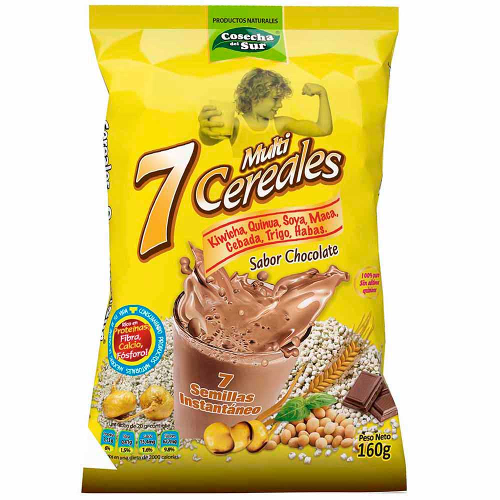 Multicereales COSECHA DEL SUR 7 Semillas Chocolate Bolsa 160g
