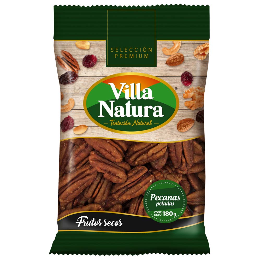 Pecanas Peladas VILLA NATURA Bolsa 180g
