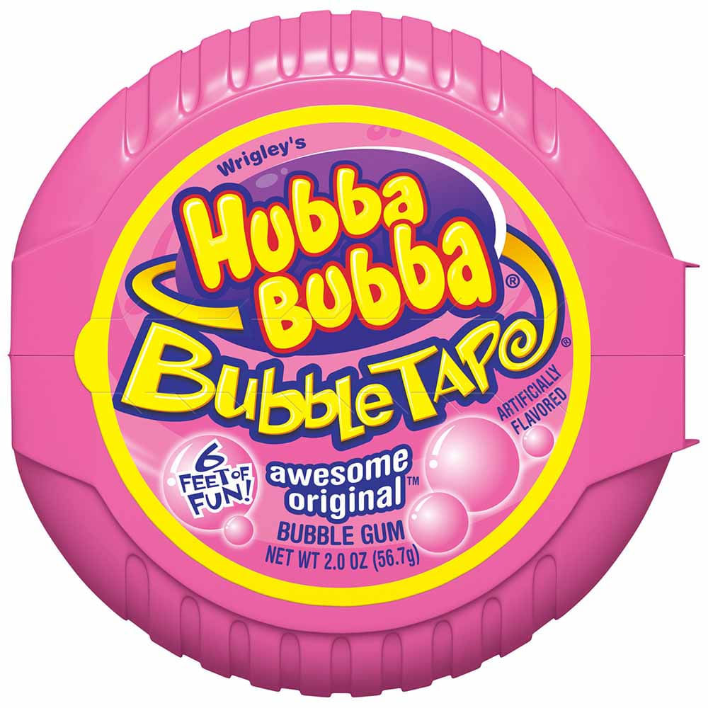 Goma de Mascar WRIGLEY S Hubba Bubba Envase 56.7g