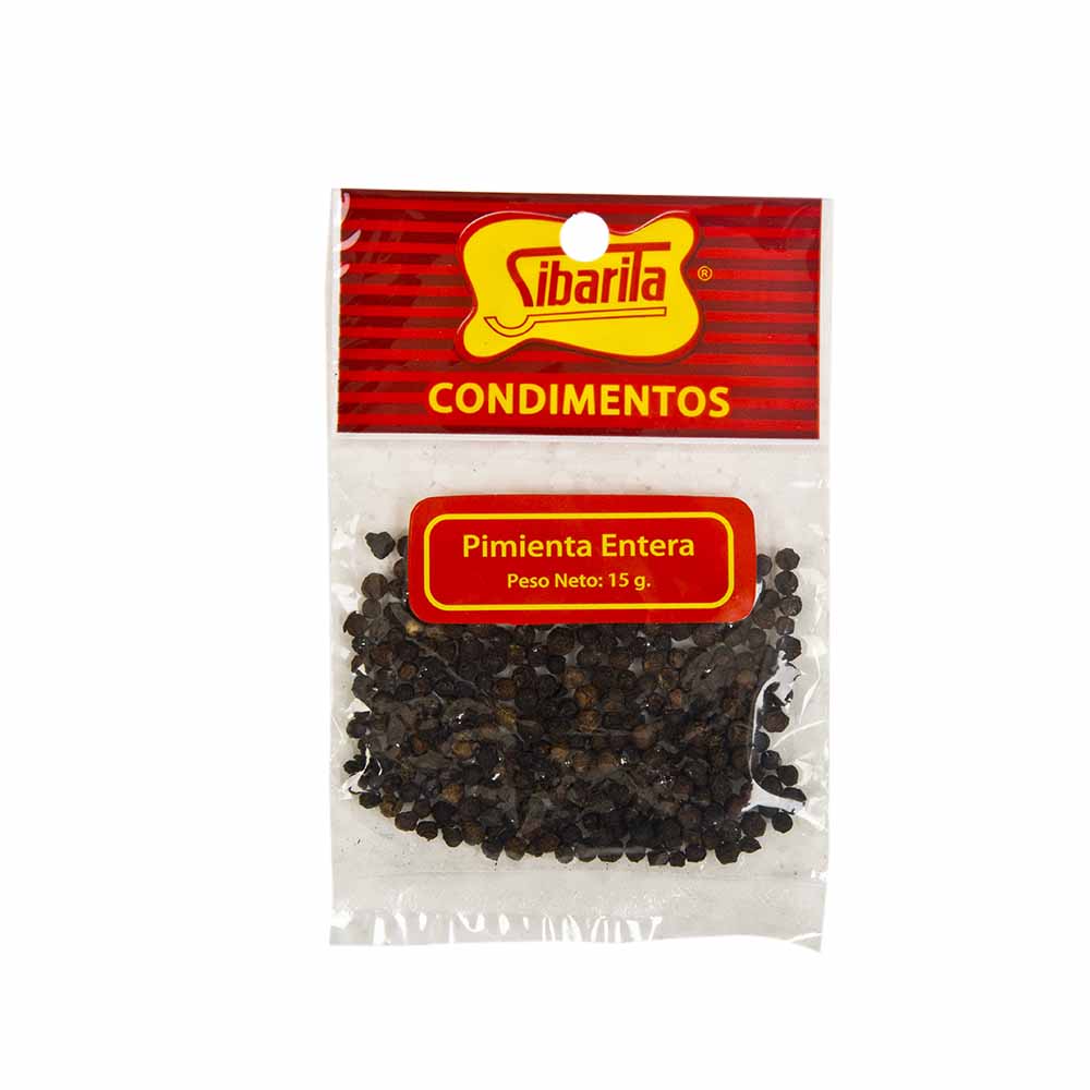 Pimienta SIBARITA Entera Sobre 10g