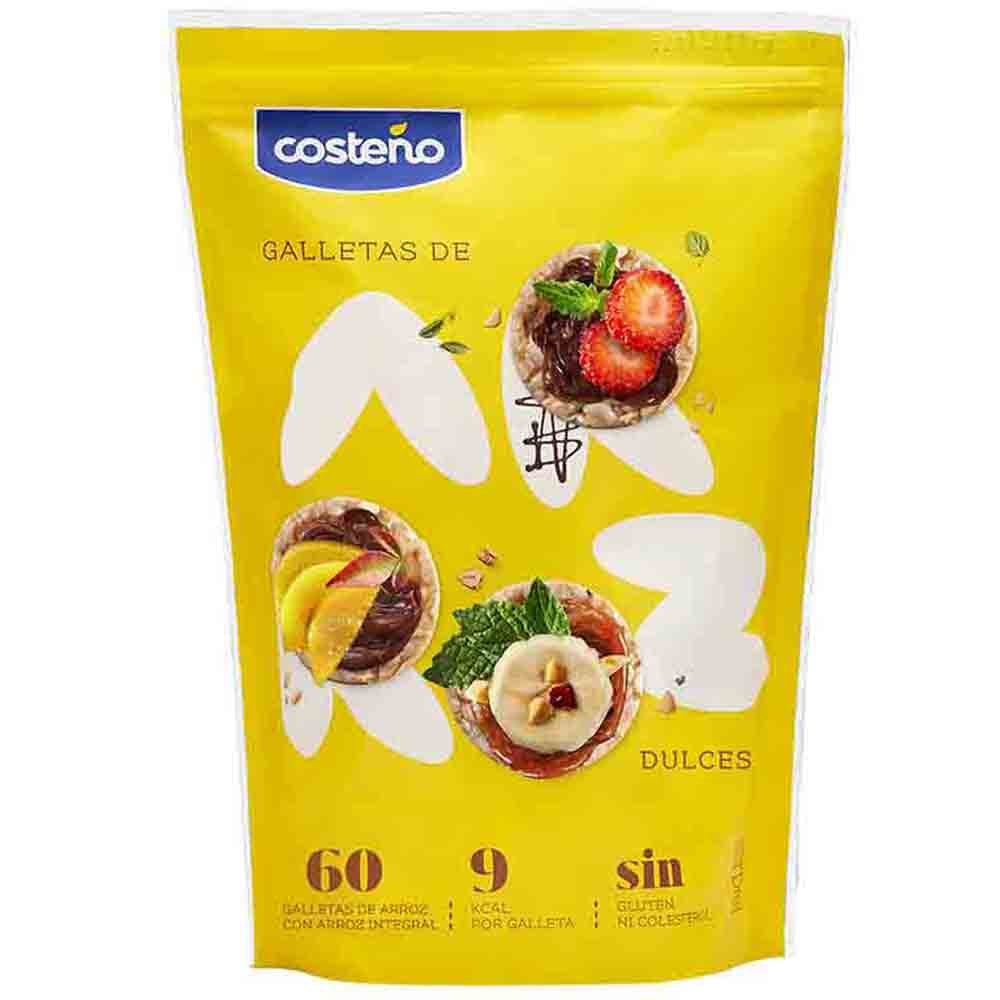 Galletas de Arroz COSTEÑO Dulce Bolsa 150g