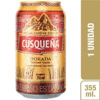 Cerveza CUSQUEÑA Lata 355ml