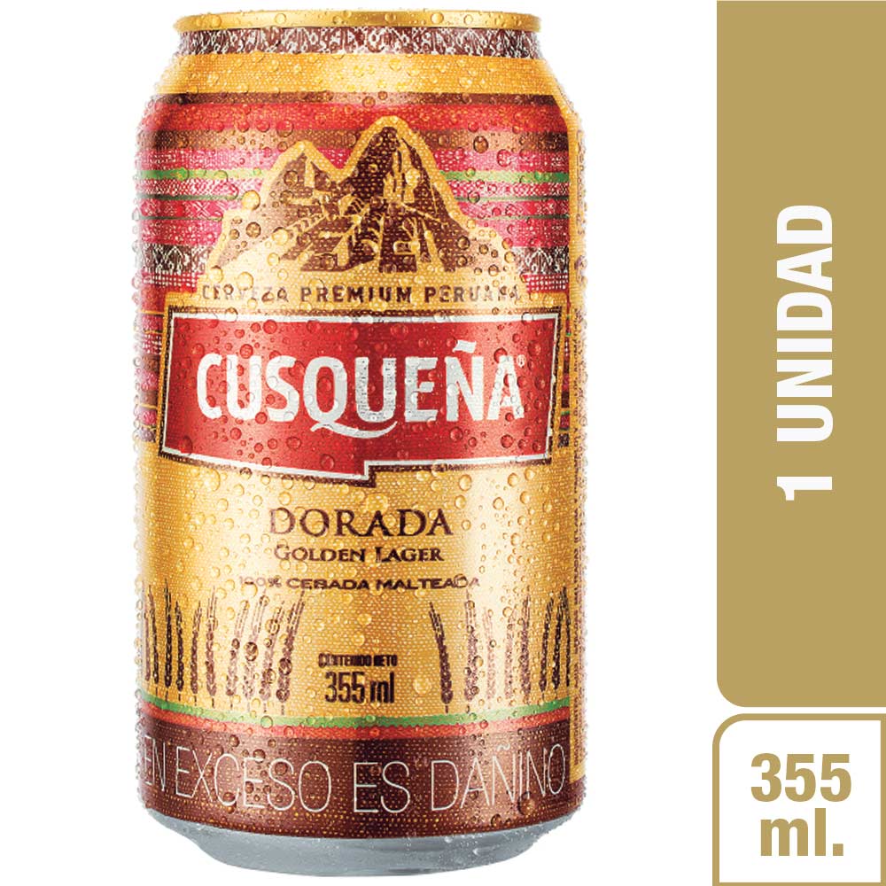 Cerveza CUSQUEÑA Lata 355ml