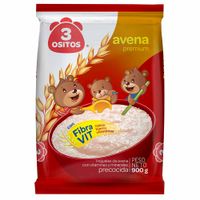 Avena Clásica 3 OSITOS Premium Bolsa 900g