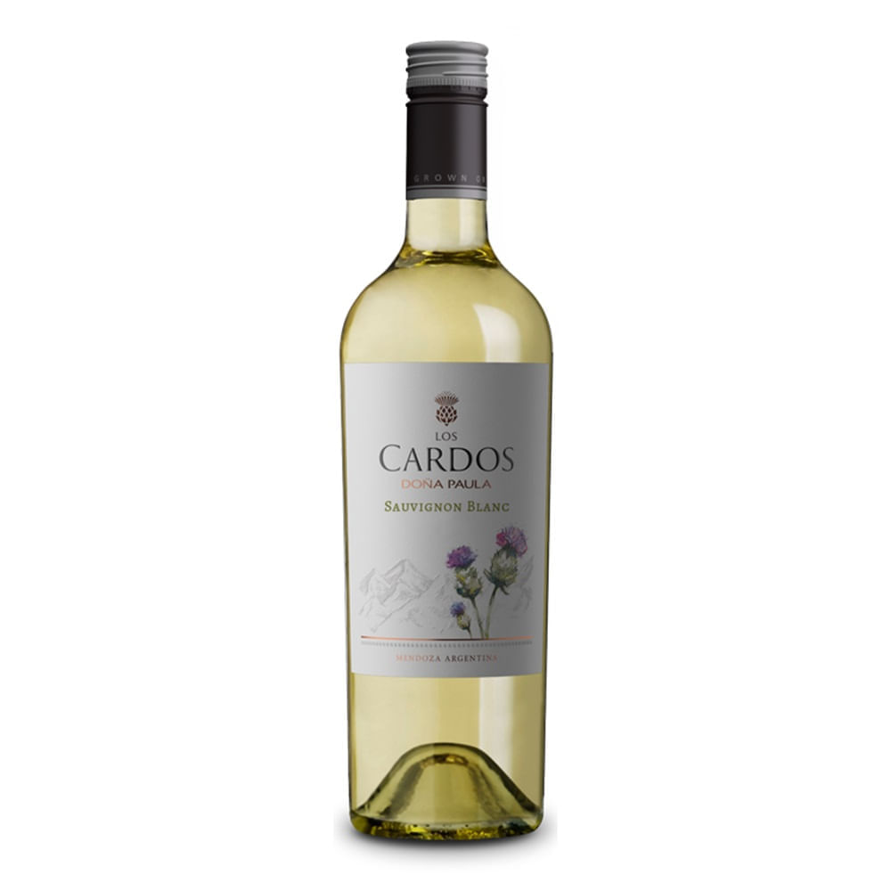 Vino LOS CARDOS Sauvignon Blanc Botella 750ml
