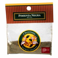 Pimienta Negra Molida 4 ESTACIONES Sobre 15g