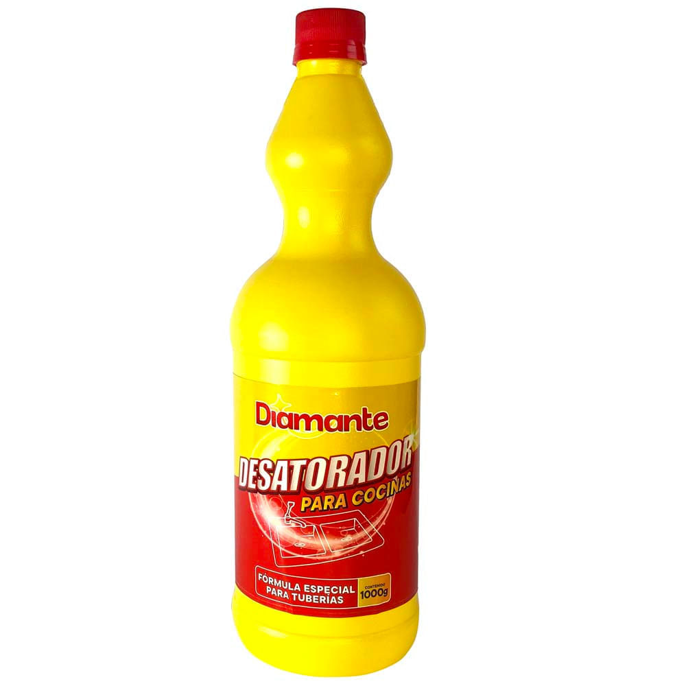 Desatorados para Cocinas DIAMANTE Fórmula Especial para Tuberías Botella 1Kg