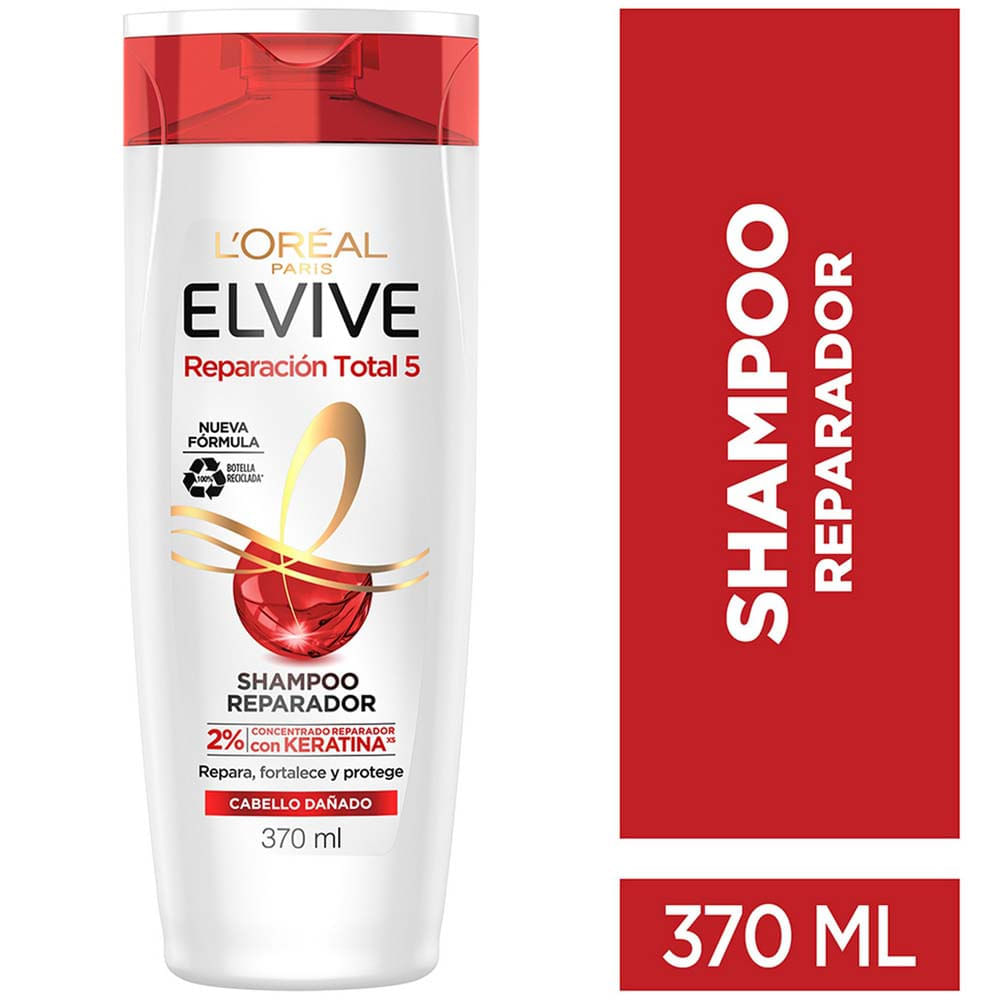 Shampoo ELVIVE Reparación Total 5 Frasco 370ml
