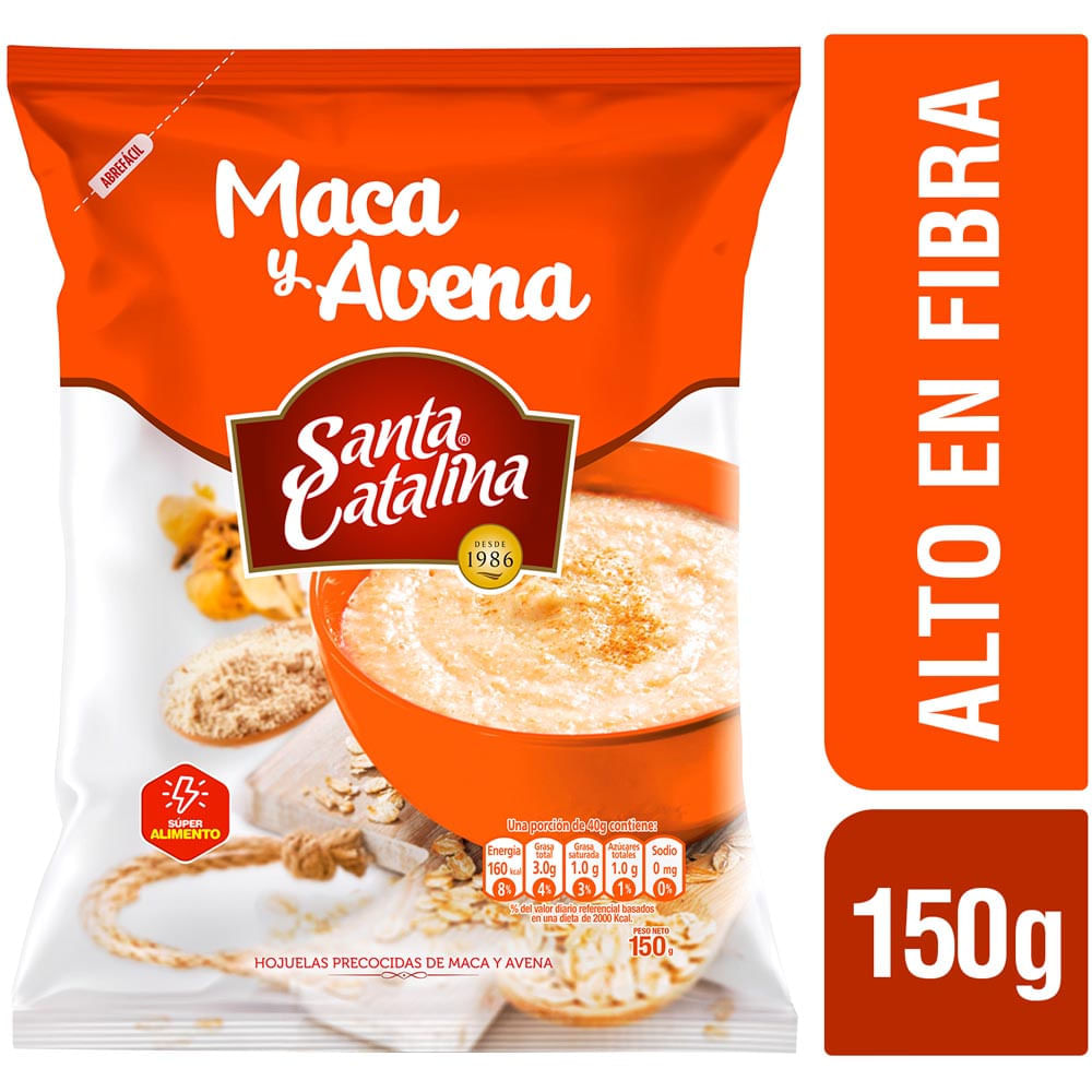 Avena SANTA CATALINA Maca y Avena Bolsa 150g