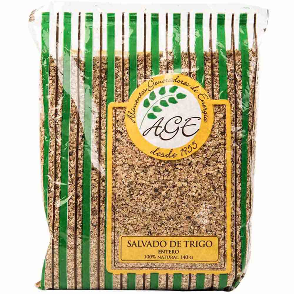 Cereal AGE Salvado de Trigo Entero Paquete 140g
