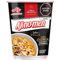 Sopa Instantánea AJINOMEN Sabor a Pollo con Quinua Vaso 57g