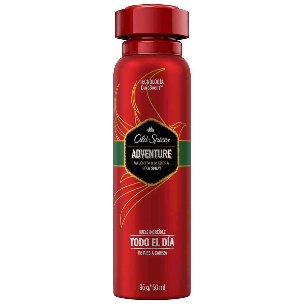 Desodorante en Aerosol OLD SPICE Adventure Frasco 150ml