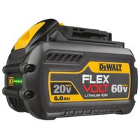 Bateria de Ion Litio 20V/60V FLexVolt 6.0 Ah Dewalt DCB606-B3