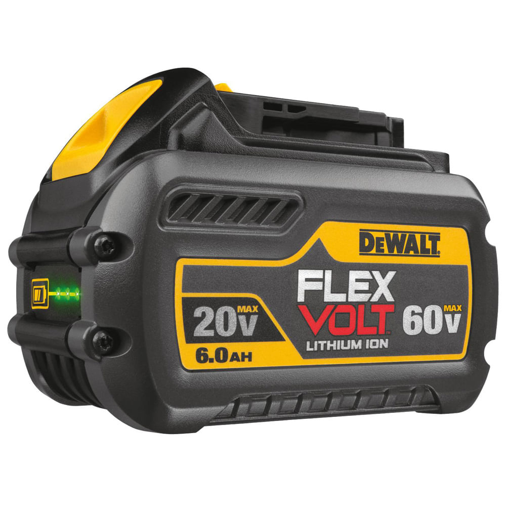 Bateria de Ion Litio 20V/60V FLexVolt 6.0 Ah Dewalt DCB606-B3