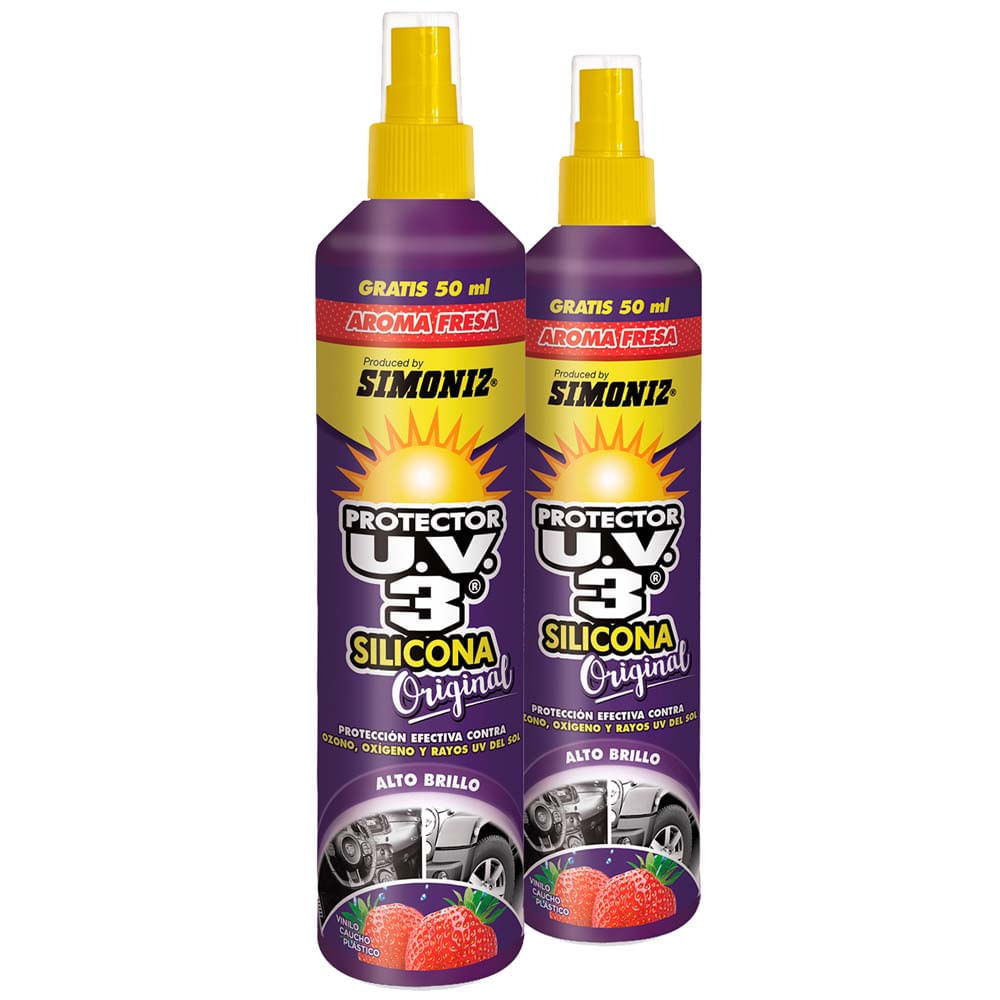 Limpiador de Autos SIMONIZ Siliconas UV3 Fresa