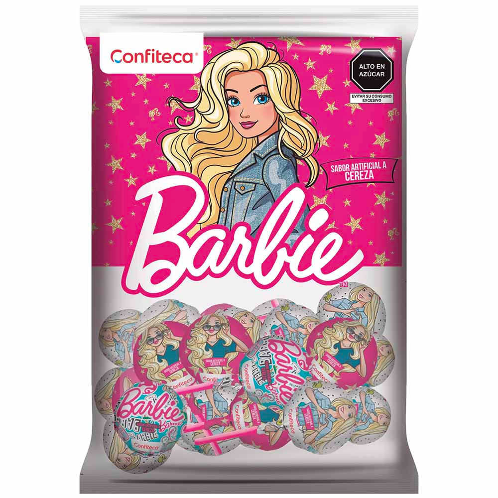 Chupetes BARBIE Bolsa 408g