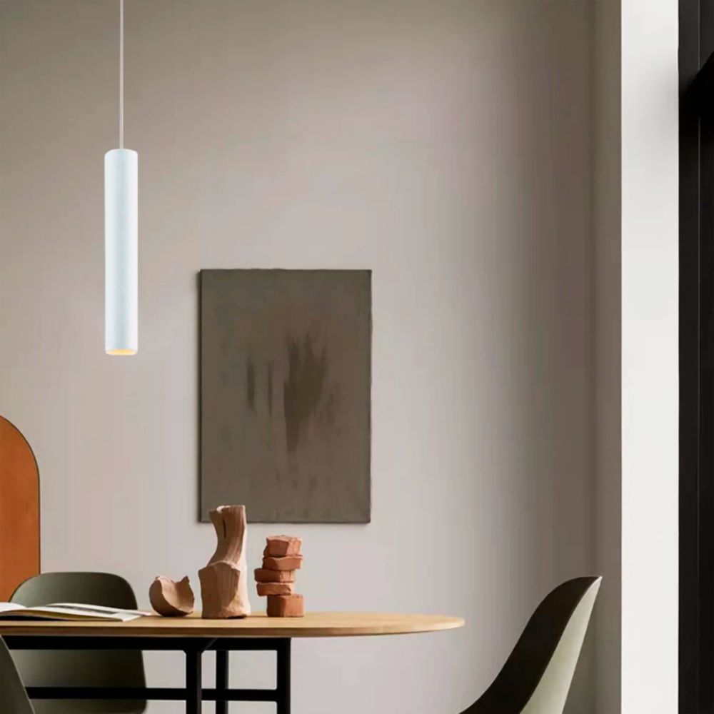 Luminaria Colgante Slim Blanco