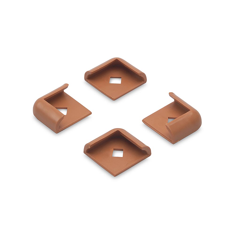 Rodoplast esquinero Cuero 8 mm x 4 unidades