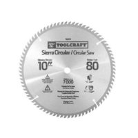 Disco sierra circular de 10"" 80 dientes eje de 1"" (No ferrosos) TC2334