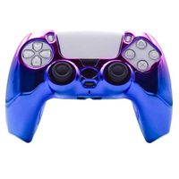 Case para Mando PS5 Dualsense Protector Rígido Azul con Morado