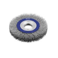 Carda circular ondulada 6"" eje de 0.35 entrada 1 1/8 TC1283