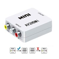 Convertidor RCA a HDMI Video Full HD