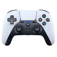 Mando para PS4 Blanco/Negro Alta Calidad Alternativo diseño p5