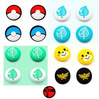 2 Und Grips Nintendo Switch Joy Con Mando Joystick Diseño Aleatorio