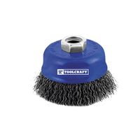 Carda copa trenzada 5"" Cerdas calibre 0.35 Entrada de 14MM TC1279