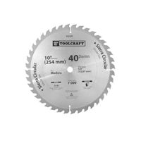 Disco de sierra circular 10"" de 40 dientes para eje de 1"" TC2332