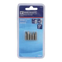 Juego de puntas 1"" desarmador 5 piezas TC1242 Toolcraft