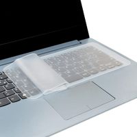 Protector de silicona para teclado de laptop 15"" Teraware, transparente