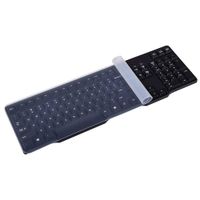 Protector de silicona para teclado 17"" Teraware, transparente