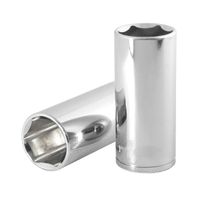 Dado largo milimétrico 6 puntas mando 3/8"" 18mm TC3683 Toolcraft